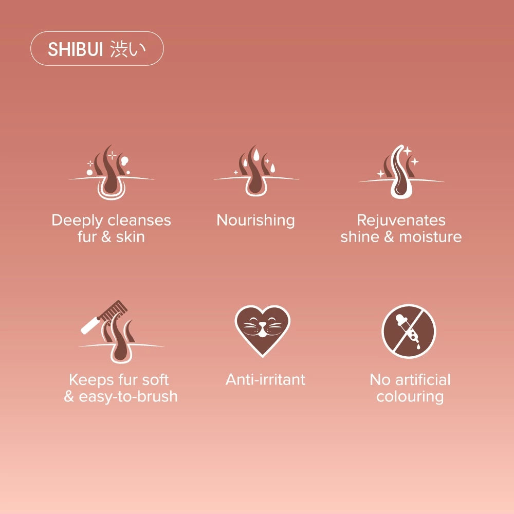 SHIBUI 3IN1 OAT SHAMPOO 500ML | Gentle Cleansing | Skin & Coat Care 燕麦宠物保湿沐浴露