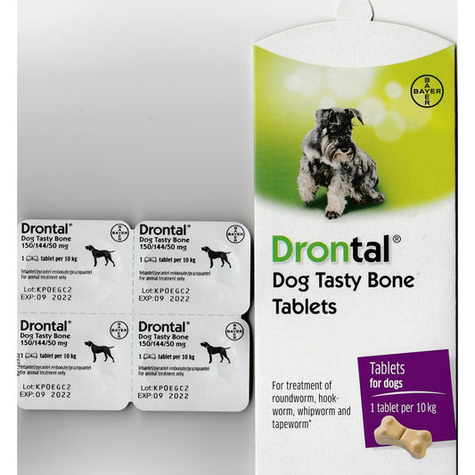 Drontal Tasty Bone Tablet 1PCS/6PCS