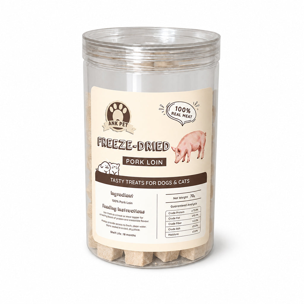 ANK Freeze-Dried Meat Chicken/Duck/EggYolk/Salmon/Capelin