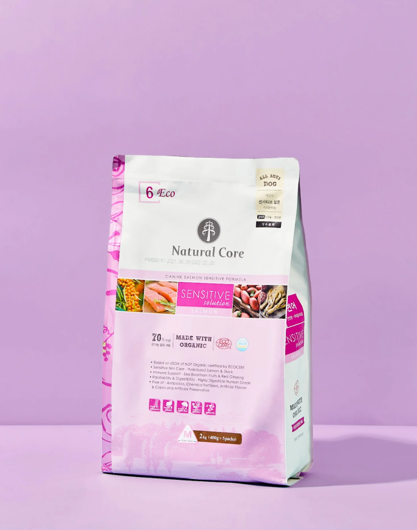 NATURAL CORE DOG FOOD - ECO6 SENSITIVE SALMON 1KG