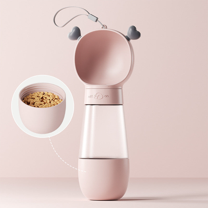 Dog Portable Water Bottle & Dog Travel 2in1 Cup 狗狗外出水杯狗水壶便携式随行杯遛狗水瓶