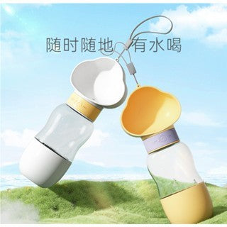 Dog Portable Water Bottle & Dog Travel 2in1 Cup 狗狗外出水杯狗水壶便携式随行杯遛狗水瓶