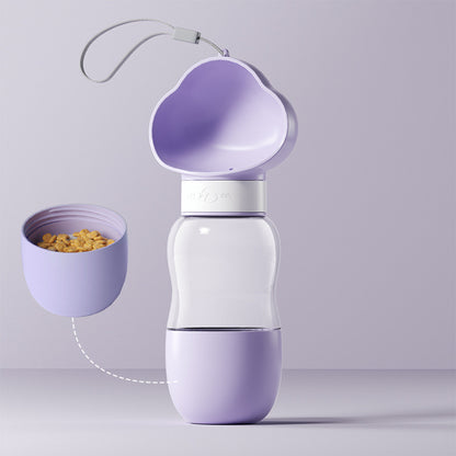 Dog Portable Water Bottle & Dog Travel 2in1 Cup 狗狗外出水杯狗水壶便携式随行杯遛狗水瓶