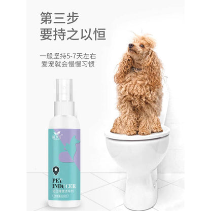 DORRIKEY Pet Inducer 120ML Toilet Training Spray 宠物厕所诱导剂