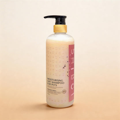 SHIBUI 3IN1 OAT SHAMPOO 500ML | Gentle Cleansing | Skin & Coat Care 燕麦宠物保湿沐浴露