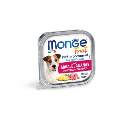 MONGE FRESH / MONGE FRUIT DOG WET FOOD 100G