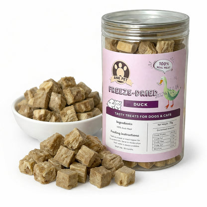 ANK Freeze-Dried Meat Chicken/Duck/EggYolk/Salmon/Capelin
