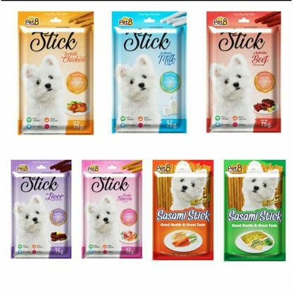 PET8 Sasami Stick Snack 75G Dog（Soft Type）