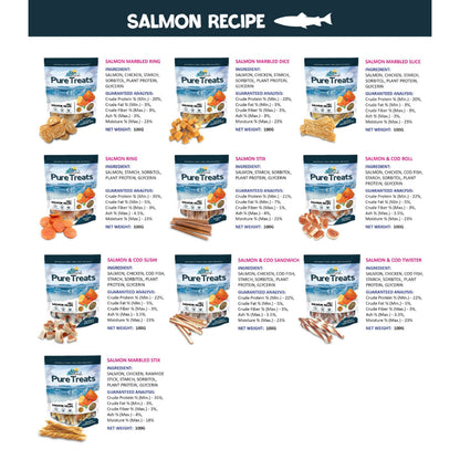 ALPS NATURAL PURE TREATS COD/SALMON/CHICKEN