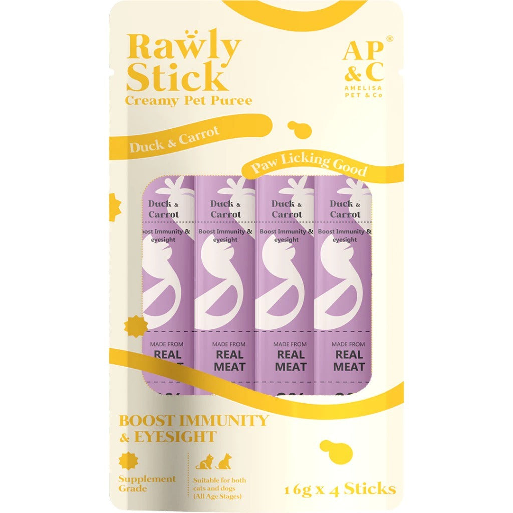 AMELISA PET RAWLY STICK PLUS 4 STICKS PER PACK