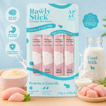 AMELISA PET RAWLY STICK PLUS 4 STICKS PER PACK
