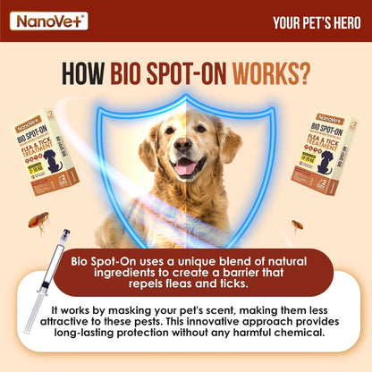 NANOVET SPOT-ON DOG (2-10KG)