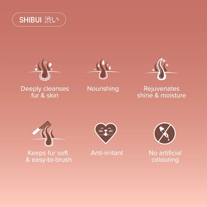 SHIBUI 3IN1 OAT SHAMPOO 500ML | Gentle Cleansing | Skin & Coat Care 燕麦宠物保湿沐浴露