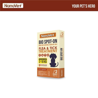 NANOVET SPOT-ON DOG (2-10KG)