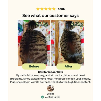 NOTTI CAT FOOD - WEIGHT CARE SLOW BAKED FRESH CHICKEN & LAMB 1.5KG