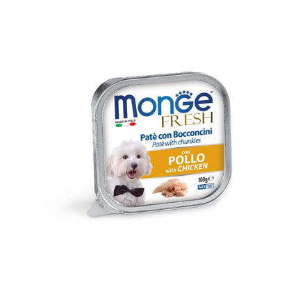 MONGE FRESH / MONGE FRUIT DOG WET FOOD 100G