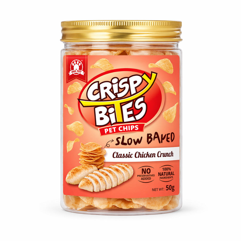 ANK Pets Crispy Bites - Natural Nutritious Pet Chips