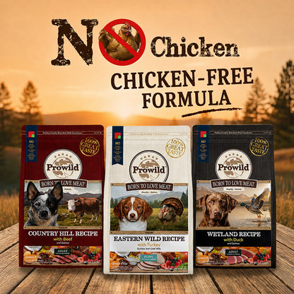 Prowild® Origin Unique Meat Protein Dog Food 3KG
