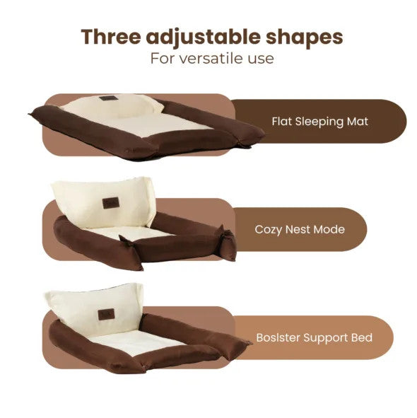 TWISSK OASIS SERIES: 3IN1 PET BED