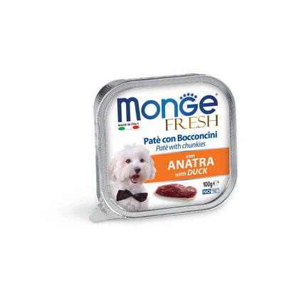 MONGE FRESH / MONGE FRUIT DOG WET FOOD 100G