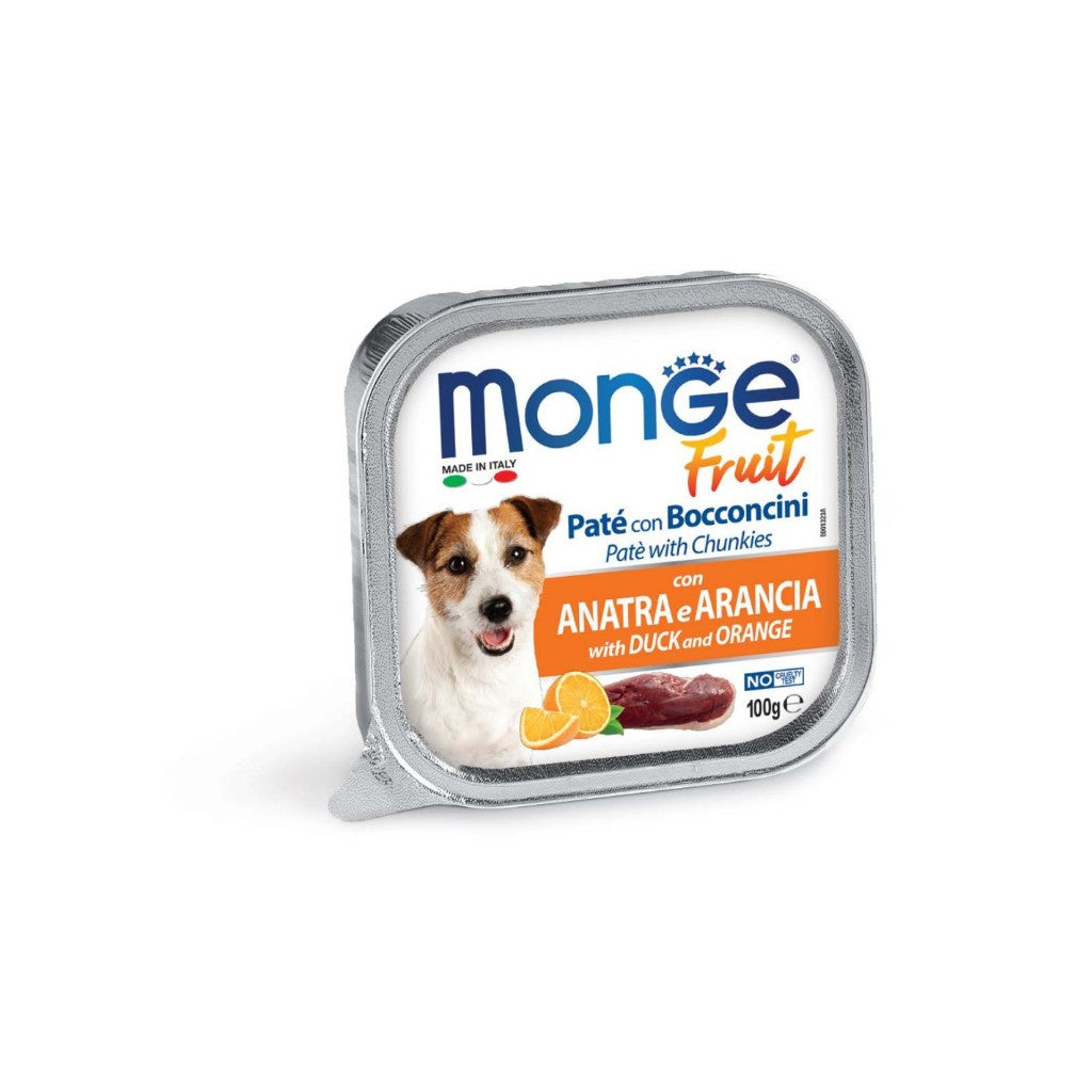 MONGE FRESH / MONGE FRUIT DOG WET FOOD 100G