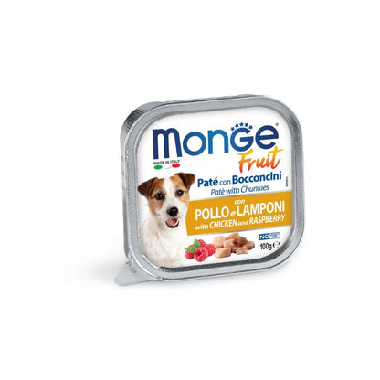 MONGE FRESH / MONGE FRUIT DOG WET FOOD 100G