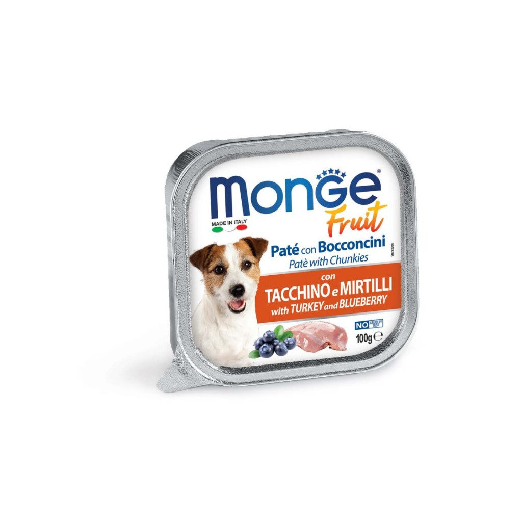 MONGE FRESH / MONGE FRUIT DOG WET FOOD 100G