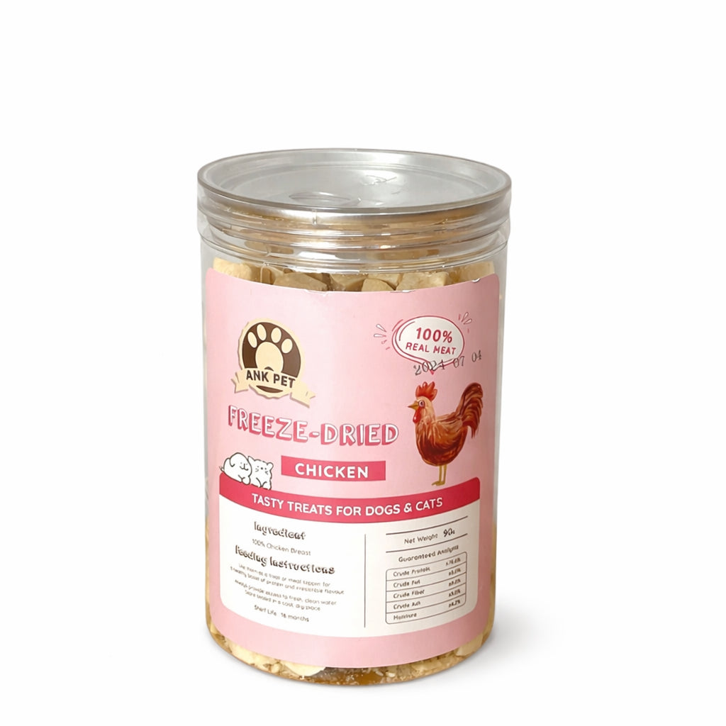 ANK Freeze-Dried Meat Chicken/Duck/EggYolk/Salmon/Capelin