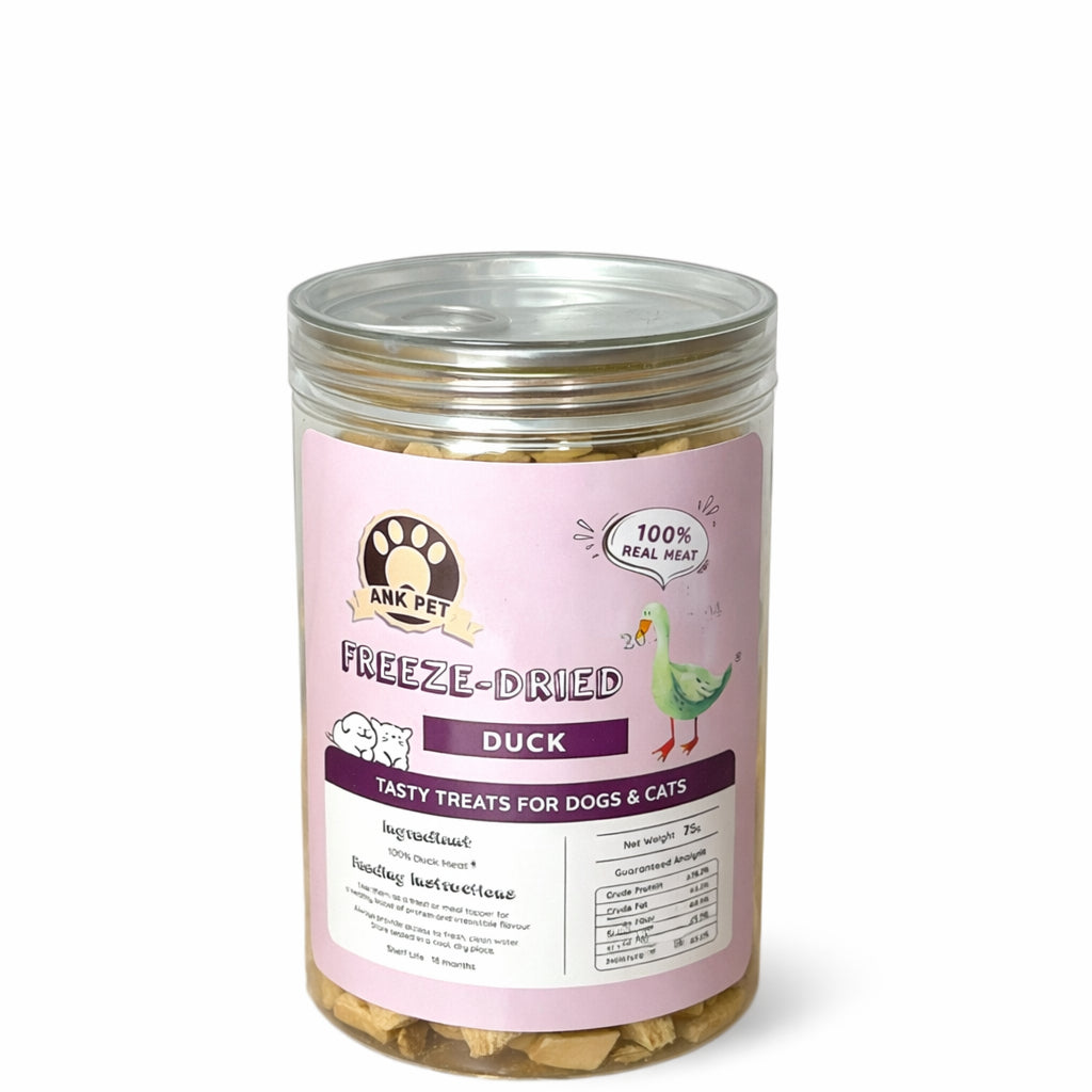ANK Freeze-Dried Meat Chicken/Duck/EggYolk/Salmon/Capelin