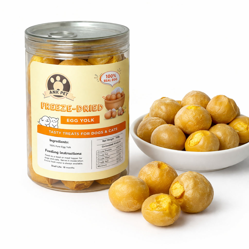 ANK Freeze-Dried Meat Chicken/Duck/EggYolk/Salmon/Capelin