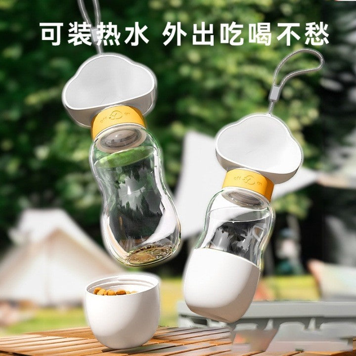Dog Portable Water Bottle & Dog Travel 2in1 Cup 狗狗外出水杯狗水壶便携式随行杯遛狗水瓶