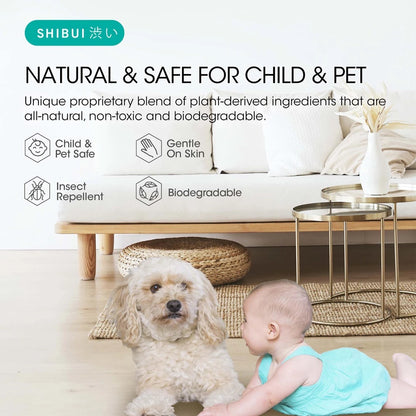 SHIBUI ORGANIC ENZYME FLOOR CLEANER 2L | Baby Pet Safe Stain and Odour Remover Pencuci Lantai 宠物小孩安全酵素地板清洁剂