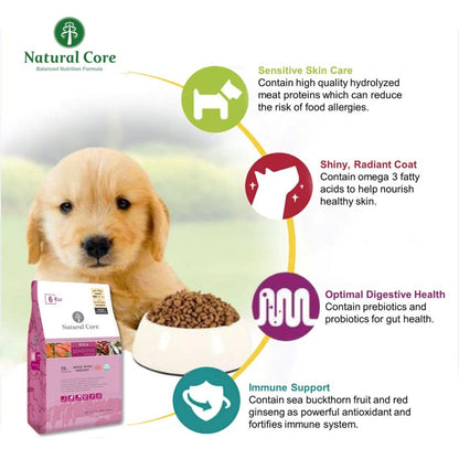 NATURAL CORE DOG FOOD - ECO6 SENSITIVE SALMON 6KG