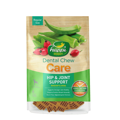 HAPPI DOGGY ZEST / CARE DENTAL CHEW 4" 6PCS / 2.5" 18PCS