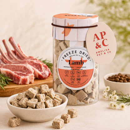 AMELISA PET RAWLY BITES FREEZE DRIED TREATS