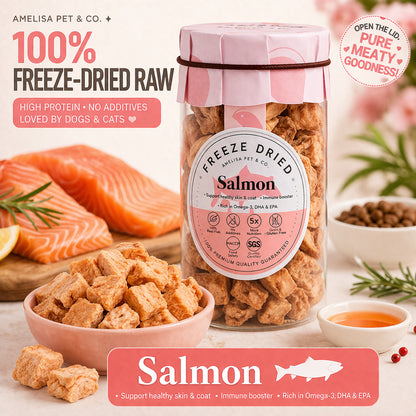 AMELISA PET RAWLY BITES FREEZE DRIED TREATS