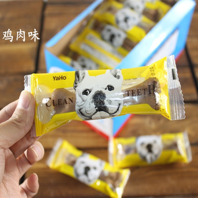 YAHO BONE 25G MILK/CHICKEN/BEEF/PORK 狗狗磨牙棒