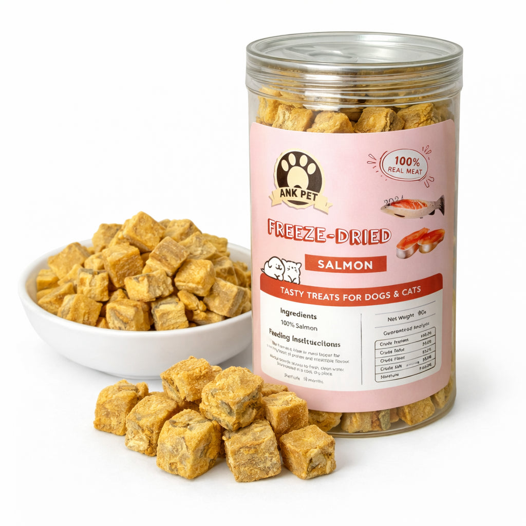 ANK Freeze-Dried Meat Chicken/Duck/EggYolk/Salmon/Capelin