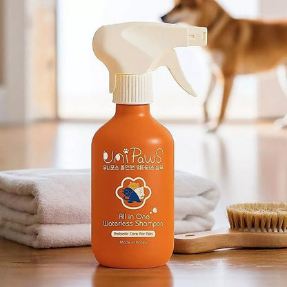 UNIPAWS PROBIOTICS WATERLESS SHAMPOO 260ML