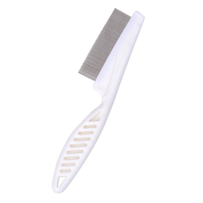 Pet Flea Comb | Stainless Steel Grooming Comb for Cats & Dogs 宠物猫狗跳蚤梳