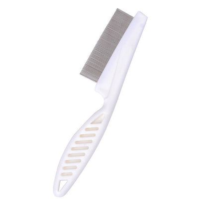 Pet Flea Comb | Stainless Steel Grooming Comb for Cats & Dogs 宠物猫狗跳蚤梳