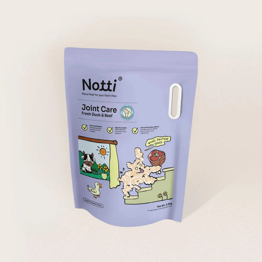 NOTTI DOG FOOD - JOINT CARE FRESH DUCK & BEEF 2KG