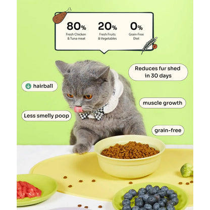 NOTTI CAT FOOD - SLOW BAKED FRESH CHICKEN & TUNA 1.5KG