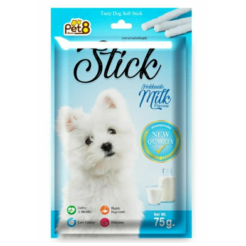 PET8 Sasami Stick Snack 75G Dog（Soft Type）