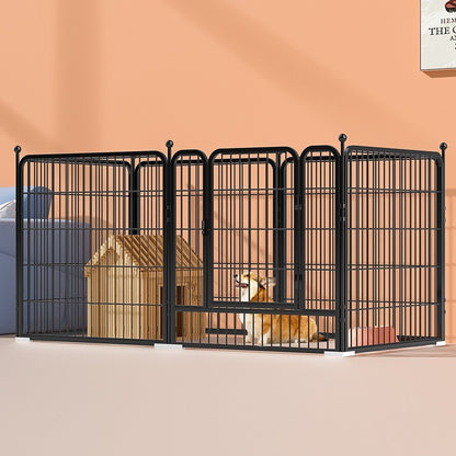 METAL STEEL PET PLAYPEN 120*60*60(CM)