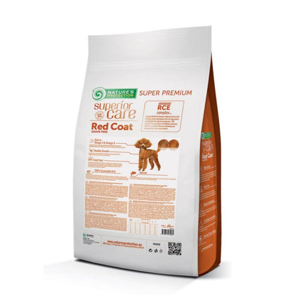 Nature's Protection Red Coat Puppy/Adult Salmon Dog Food 10KG