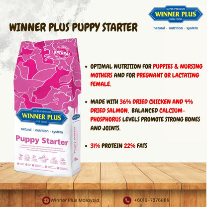 WINNER PLUS PUPPY STARTER 6KG
