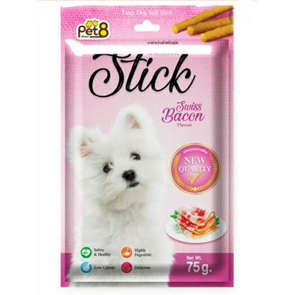 PET8 Sasami Stick Snack 75G Dog（Soft Type）