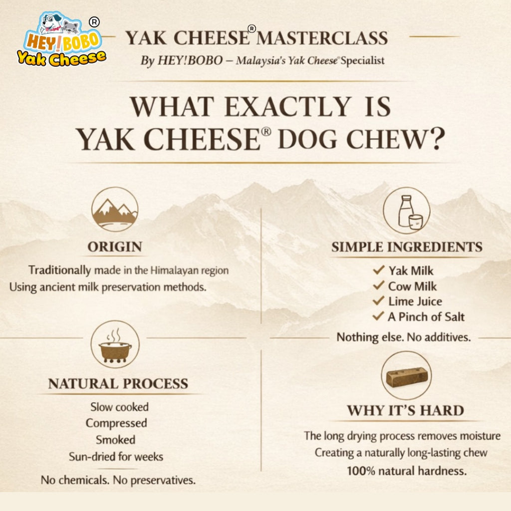 HEY BOBO YAK CHEESE NATURAL MOLAR STICK