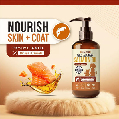NANOVET WILD ALASKAN SALMON OIL 100/250ML